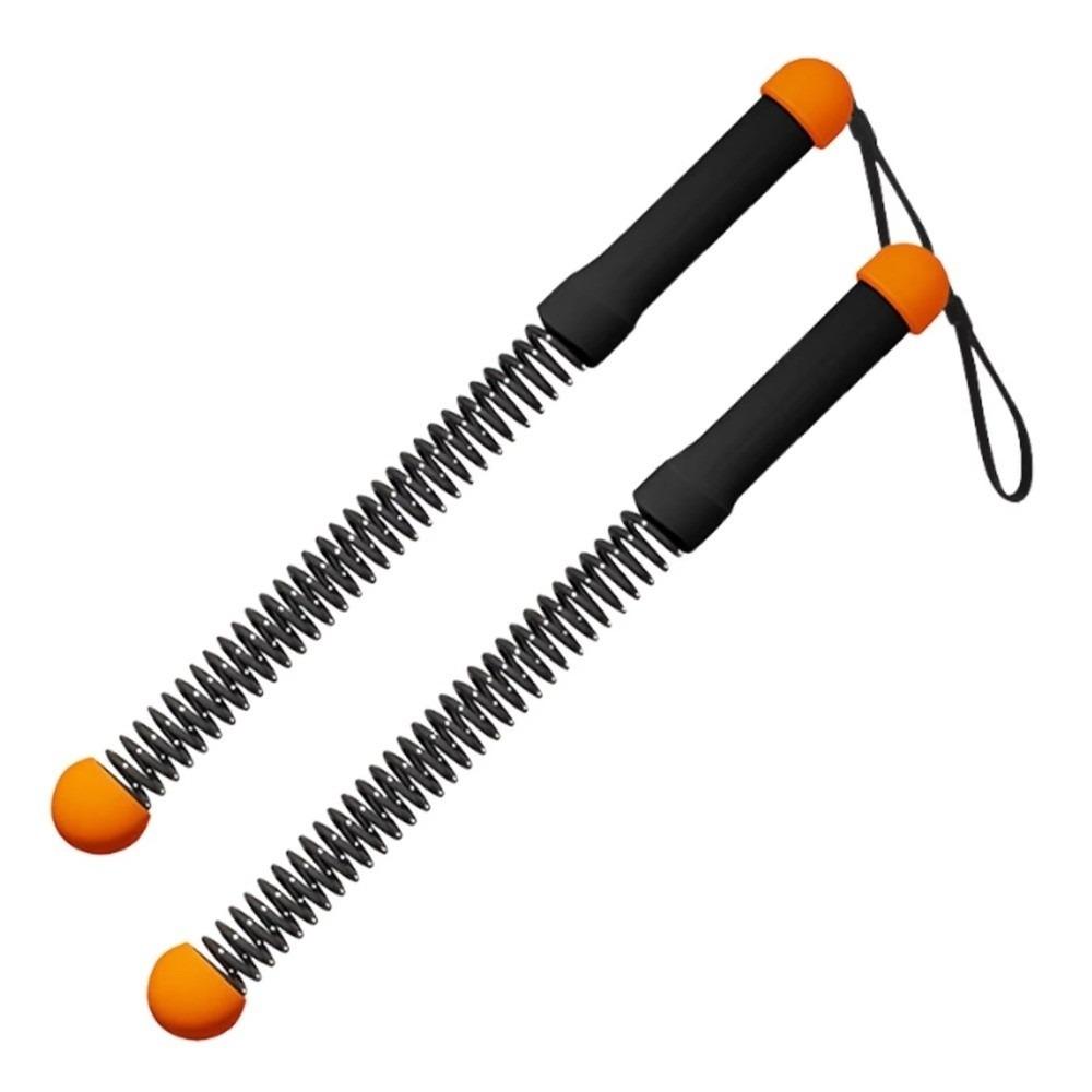 2Pcs Non Slip Handle Training Rope Strong Rebound Inertia Spring Exercise Ropes