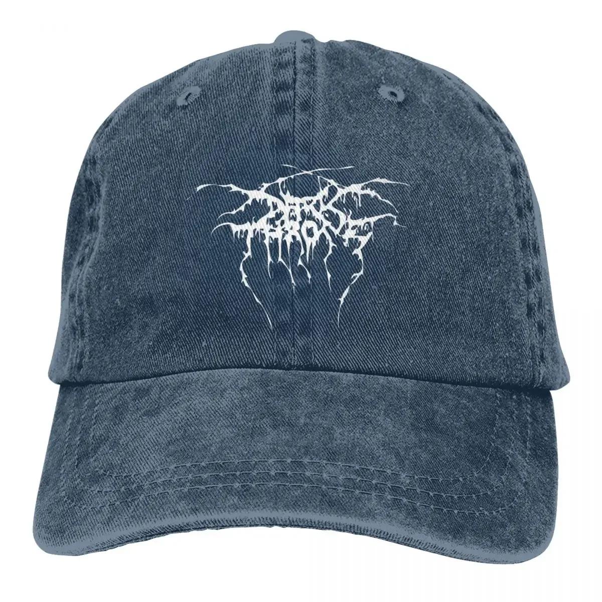 

Darkthrone Справжня норвезька бейсболка Блек-метал Для вулиці Для спортзалу Сонцезахисний козирок Випрані Хіп-хоп кепки Чоловічі Вінтажний дизайн Бейсболки Adjustable& 8Y