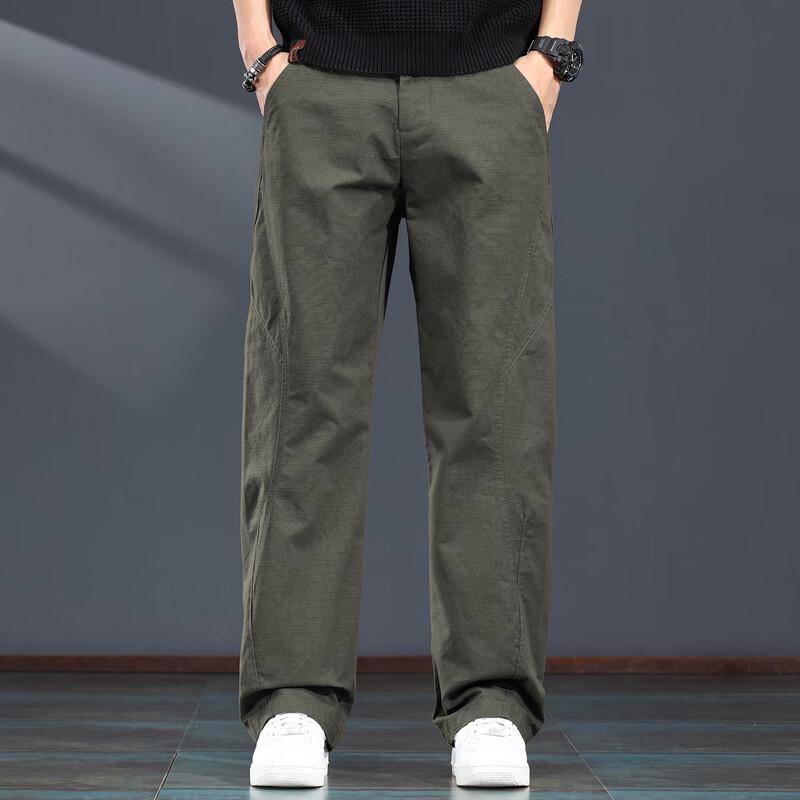 

Men s American Style Loose Straight Cargo Pants 3XL