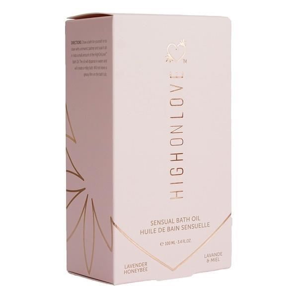 Huile corporelle - HIGHONLOVE - Lavander Honeybee - 100 ml - Unisexe - Arôme Lavande