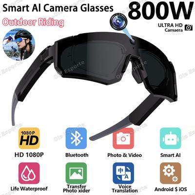 NEW HD Video Glasses Action Camera Sunglasses Smart Glasses Sports Glasses Outdoor Bicycle Motorcycle Driver Recorder Walk Cam