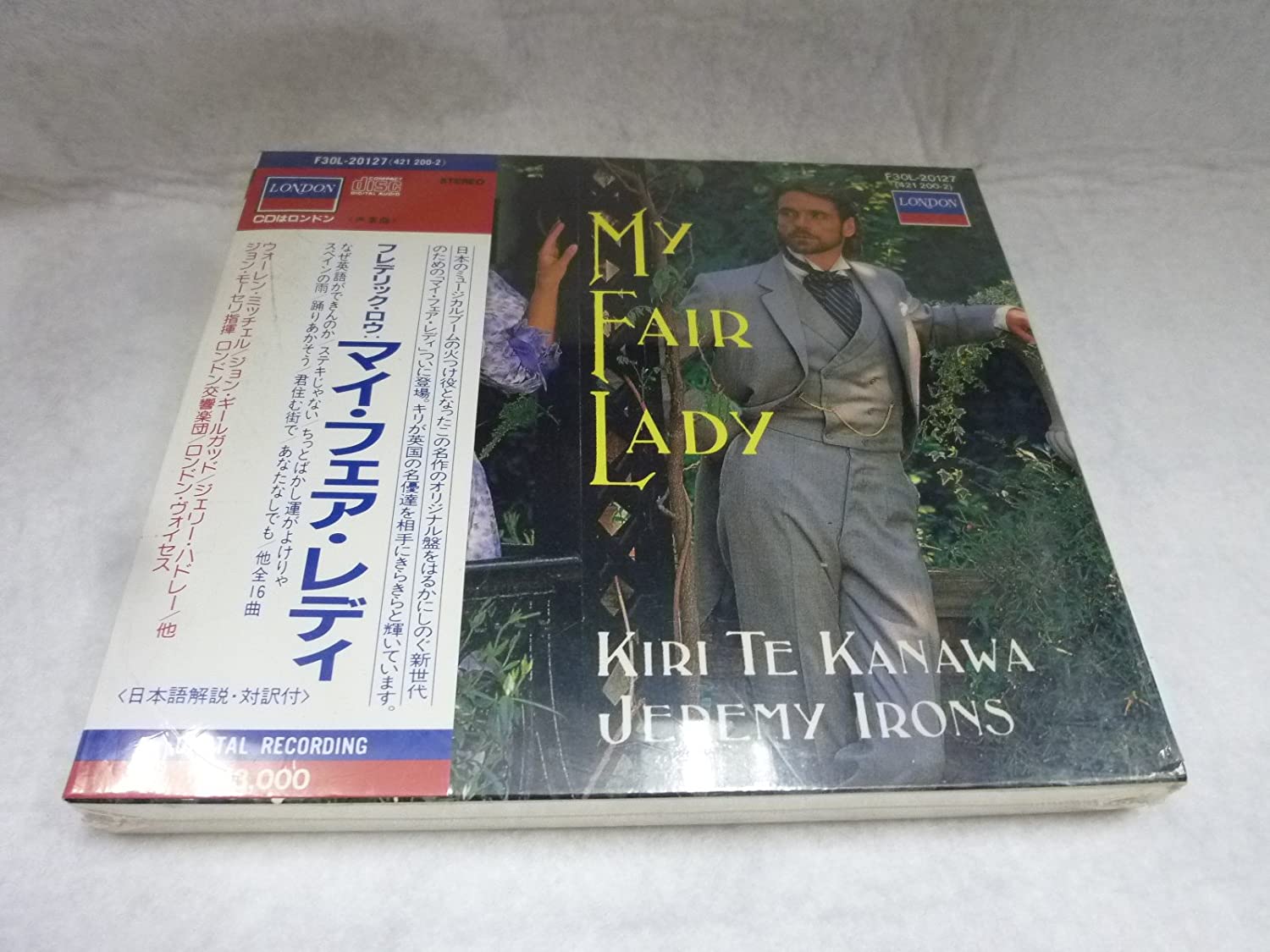 

CD KIRI TE KANAWA - My Fair Lady F30L20127 LONDON Japan Classical Used