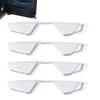 Car Door Edge Sticker - 4 Pcs Car Door Bumper Sticker - Self Adhesive
