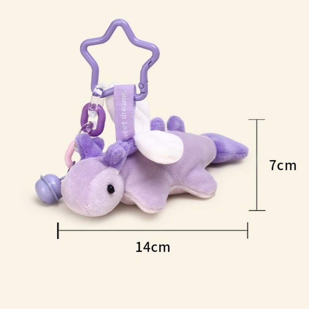 Magnetic Dragon Fridge Magnet Winged Dragon Stuffed Dragon Doll New Bag Decoration  Kids Birthday