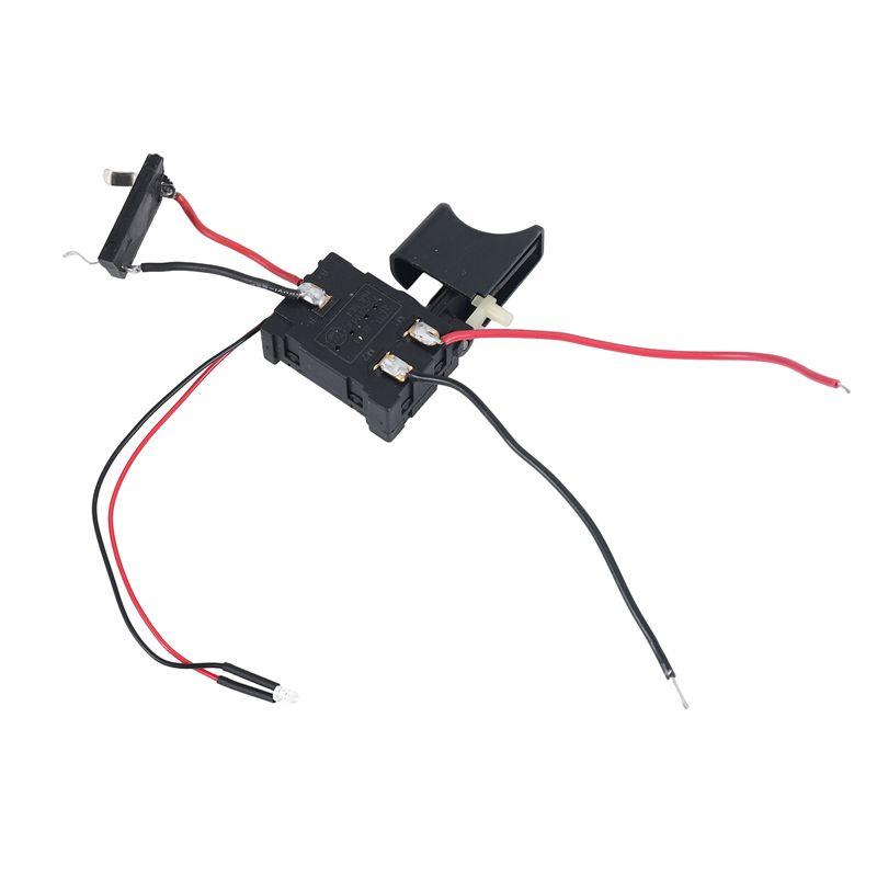 AEE2-DC 7.2 V - 24 V 16A Electric Drill Control Switch Cordless Trigger Switch With Small Light For Power Tool