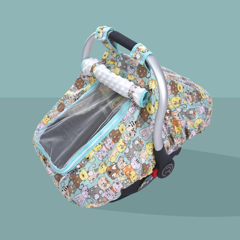 

Теплый чехол для детского автокресла, москитная сетка для детского автокресла, всепогодный чехол, ветрозащитный солнцезащитный чехол для детского автокресла