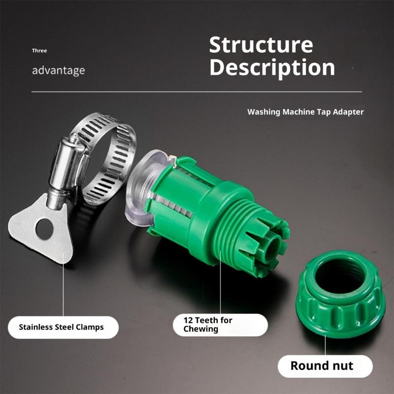 Plastic Faucet Adapter Quick connecting Garden Hose Fittings Water Connector Kitchen Garden Hose Pipe Joiner Fitting