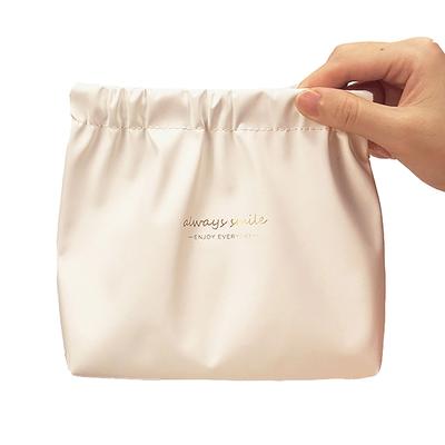 1st Pu kosmetika förvaringsväska Bärbar Damtampong Sanitory Pads Pouch