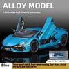 Novo 1:24 Lamborghini Sian FKP 37 Carro Carro Esportivo Modelo Diecast Som Super Carro de Corrida Asa Traseira Elevatória Rodas Crianças Meninos Presente