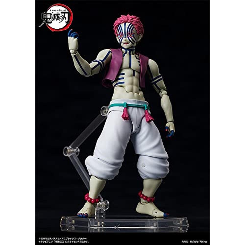 FREEing Demon Slayer Kimetsu no Yaiba Akaza Non-Scale Painted Movable Figure Reissue