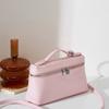 New Leather Lunch Box Bag, High-end Alligator Pattern Shoulder Women's Bag, Fashionable Versatile Messenger Small Square Bag