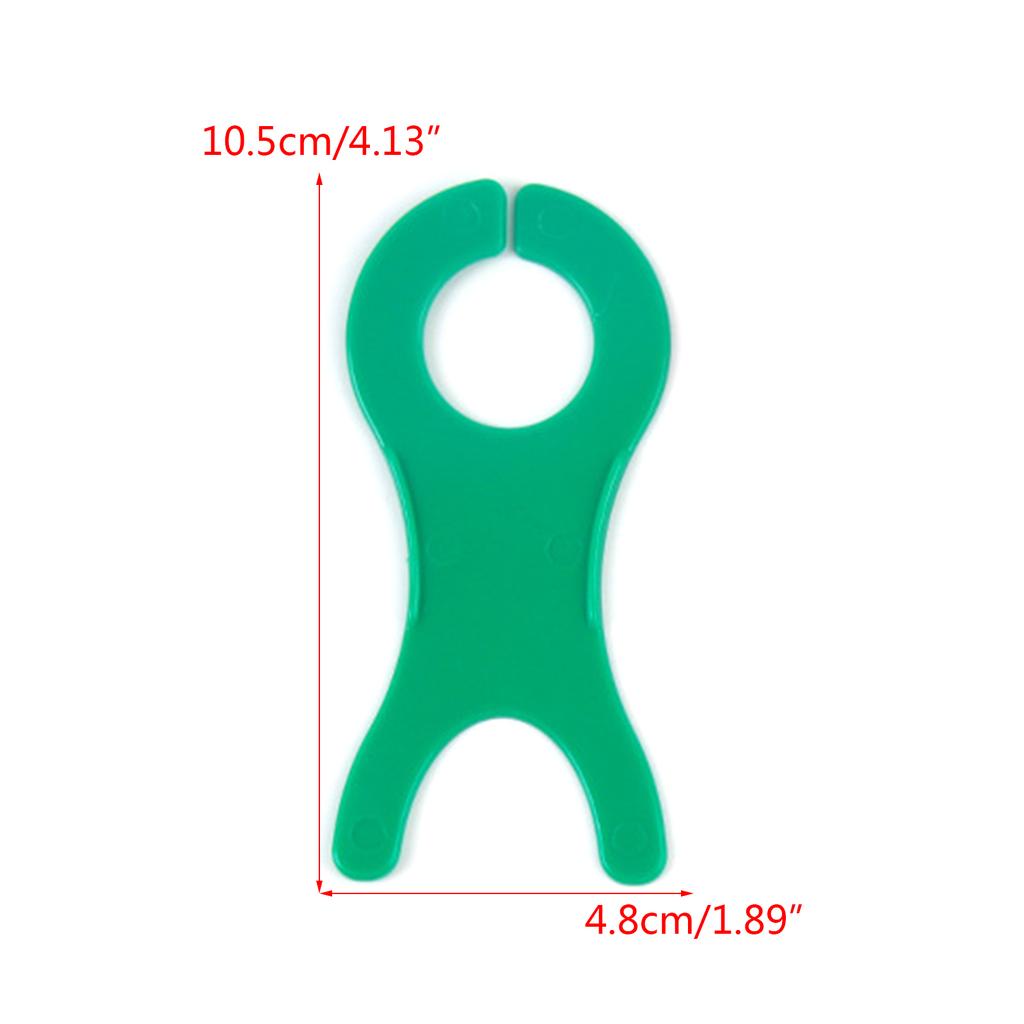 20Pcs Thread String Winding Coil Plate Spool Thread Weave Winder Tool Set Large Yarn Bobbin Plastic Woolen Winding Board