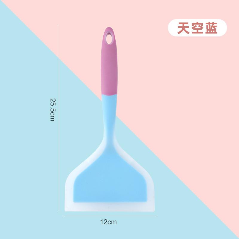 Silicone Spatula Wide Mouth Non-stick Scraper Steak Beef Egg Cooking Spatula Pancake Baking Tools Kitchen Cooking Shovel