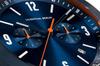 Lilianthal Berlin Chronograph Watch with Date Made in Blue Men's Display, Germany, C02-003-B040EB,
