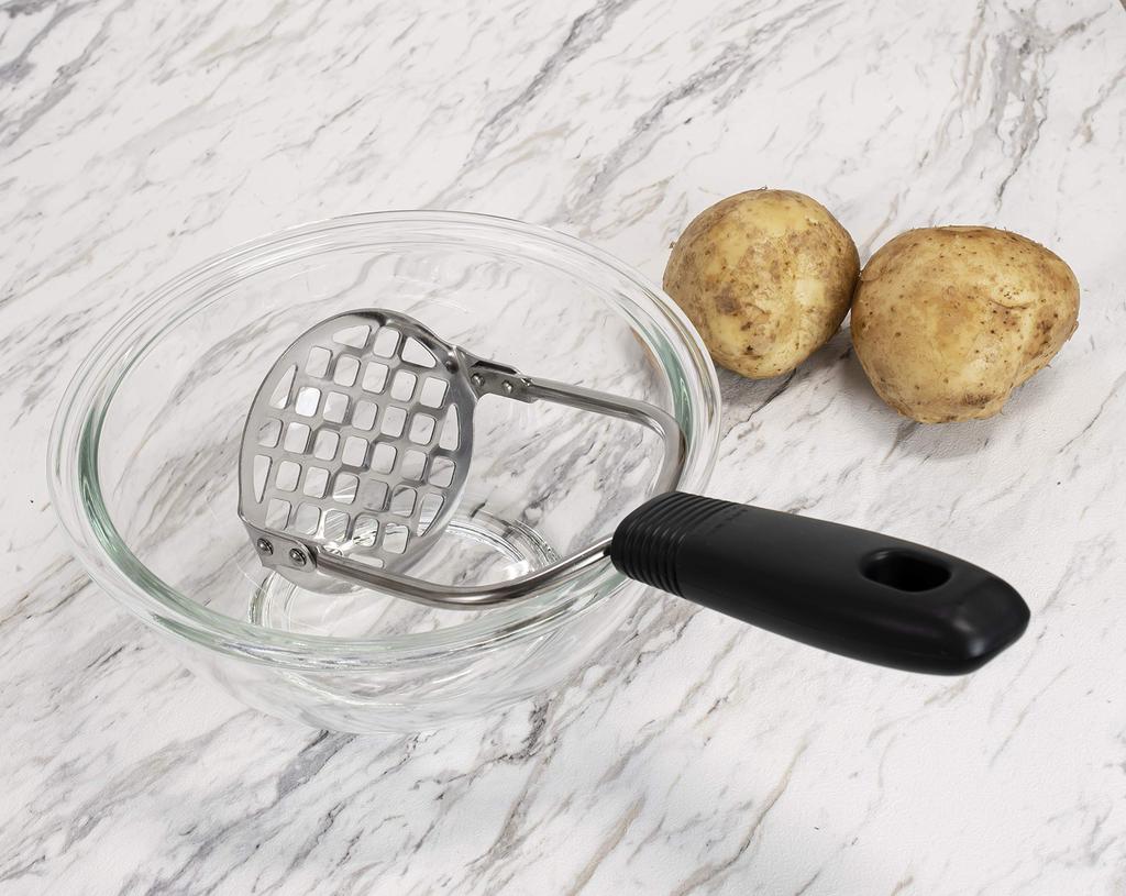 Suncraft Potato Stainless Made in Merianti Masher, Steel, Japan, MA-34