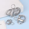 316 Stainless Steel Fixed Snap Shackles Bail Snap Shackles With Quick Release Pin
