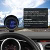 AD Motorcycle Car Modified Water Temperature Meter Voltmeter 12V 24V Waterproof Digital Gauge With Water Temp Sensor 10mm