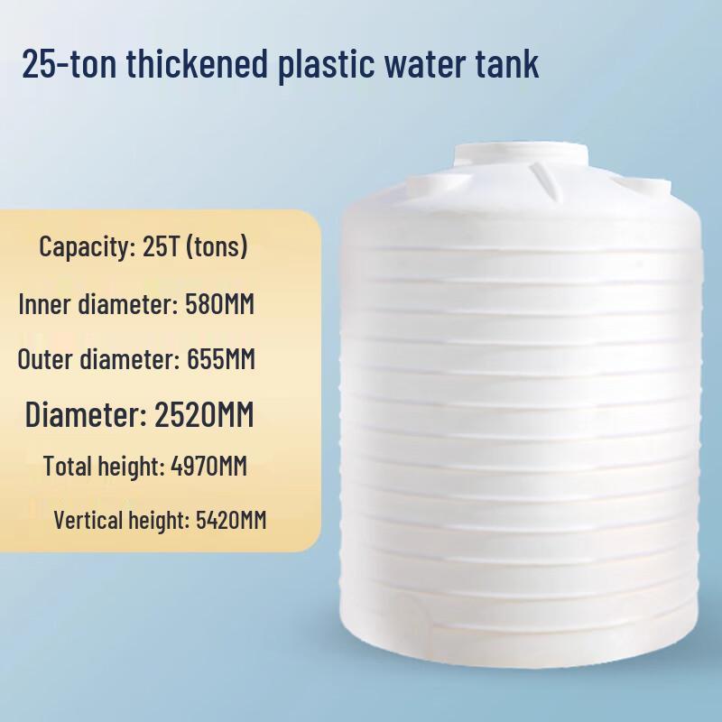 Baidehui Large Capacity Plastic Water Storage Tank
