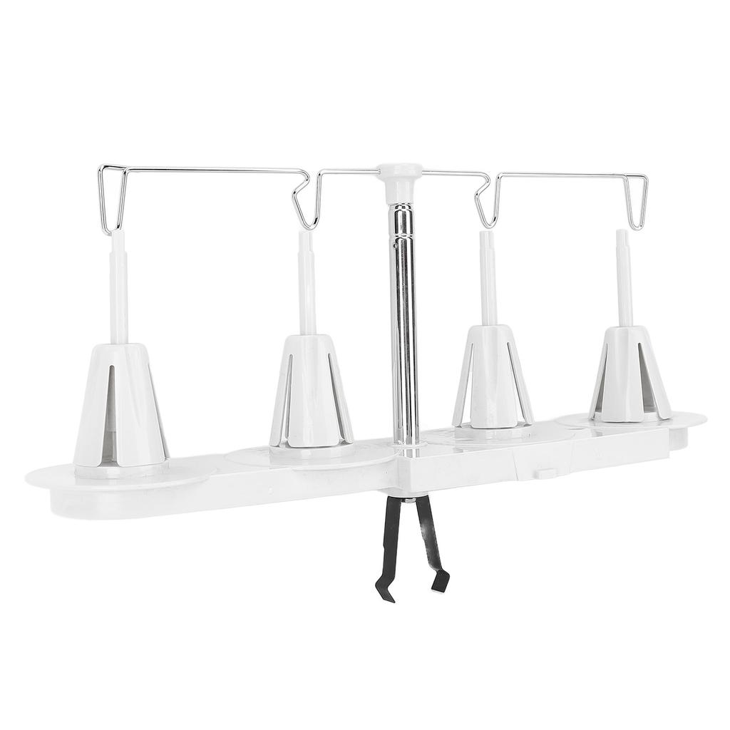 Spool Thread Stand Plastic and Stainless Steel Multifunctional Adjustable Height 4 Thread Spool
