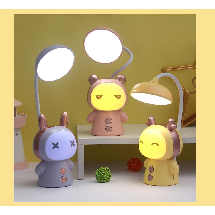 Cartoon Student Cute Dormitory Creative Atmosphere Night Light Charging Usb