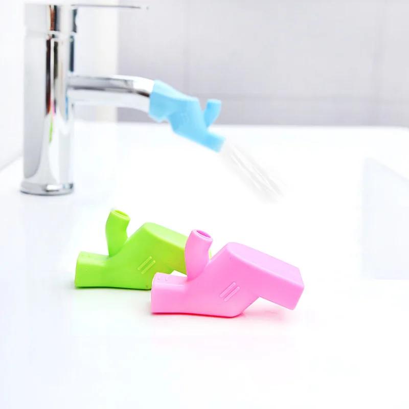 Extensor de grifo de agua giratorio para ahorro de agua, dispositivo de lavado para niños, fregadero de alta elasticidad, accesorios de cocina y baño, extensor de grifo