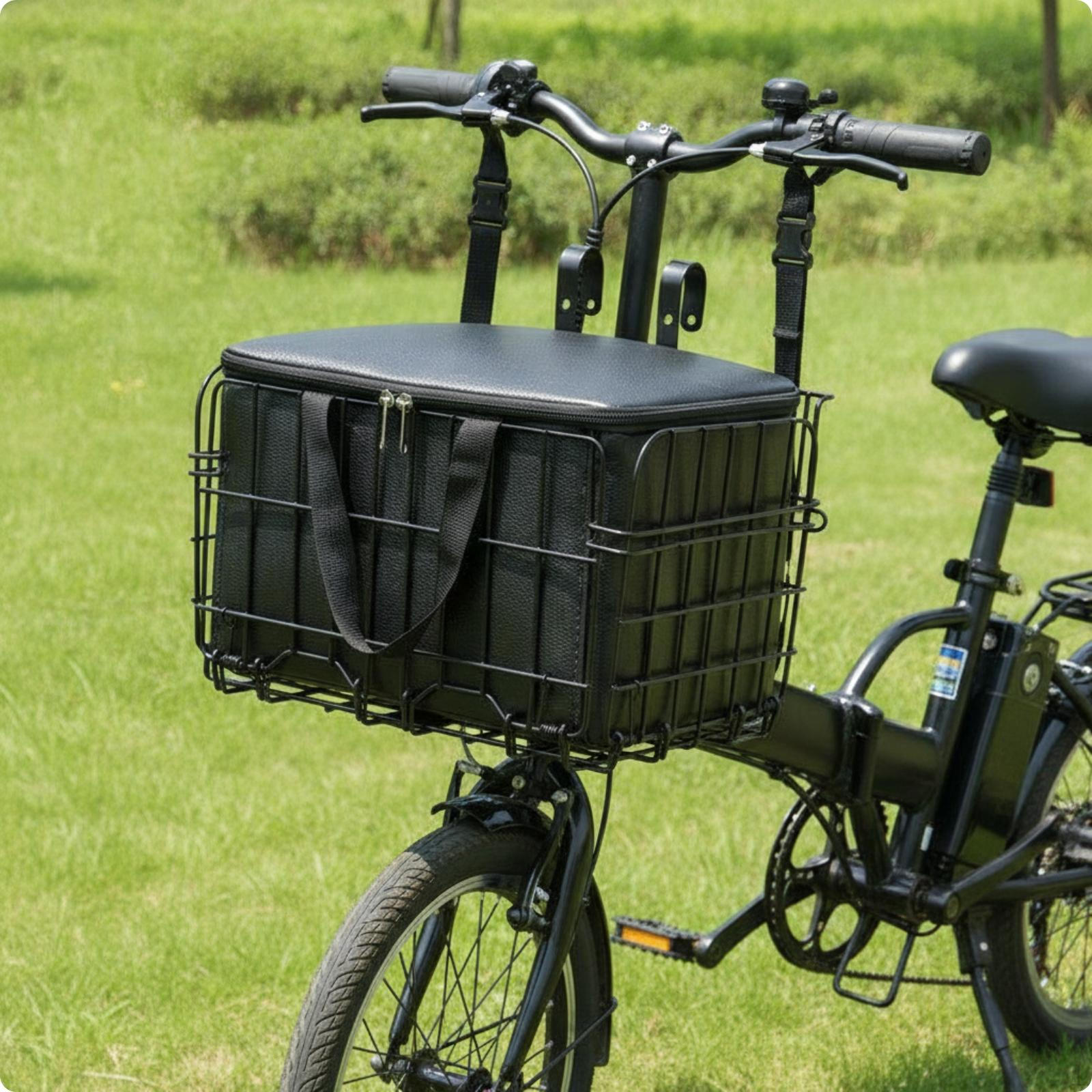 Cycle Basket with Inner Bag Foldable
