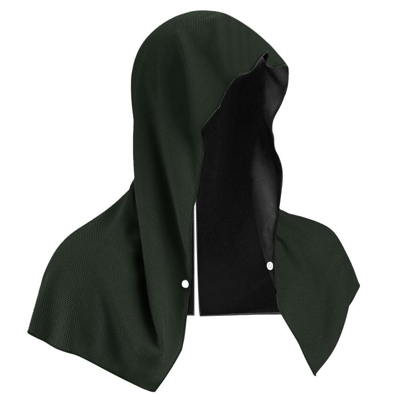 Outdoor Sports Sun Protection Cooling Towel Gym Beach Camping U-Shaped Cooling Hoodie Headscarf Quick-Drying Towel