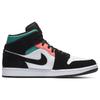 Air Jordan 1 Mid Se 'South Beach Black' Jordan 852542-116