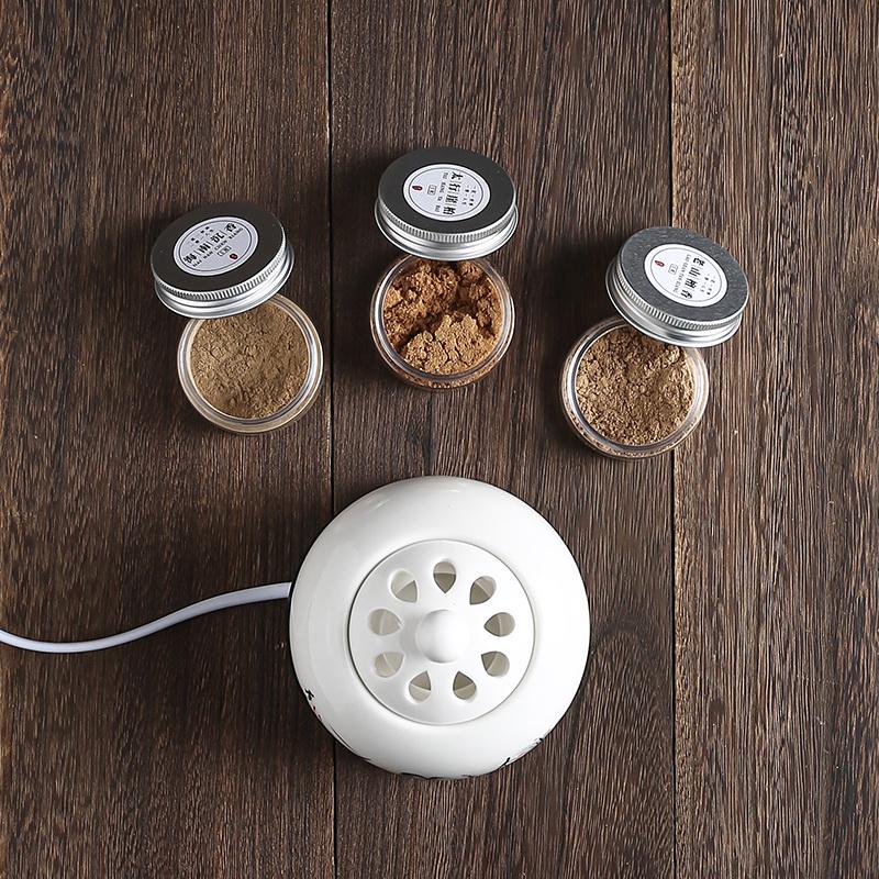 Adjustable Temperature Ceramic Incense Burner & Aroma Diffuser