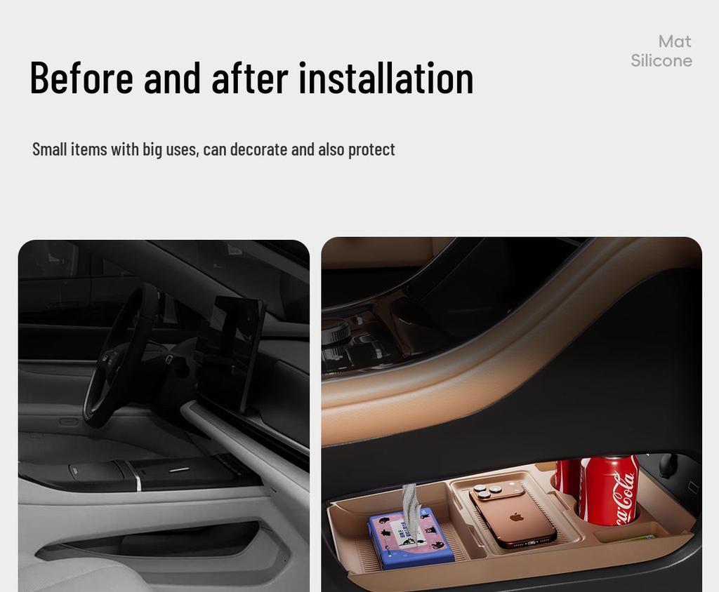 Geely Galaxy Star 6 (2025) - Center Console Storage Box Guide