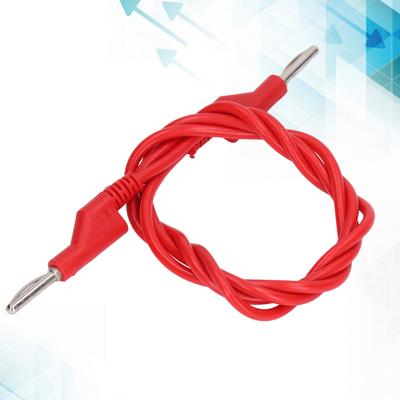 4mm Male To Male Test Stackable Type Banana Plug High Voltage Testing Cable J.70023