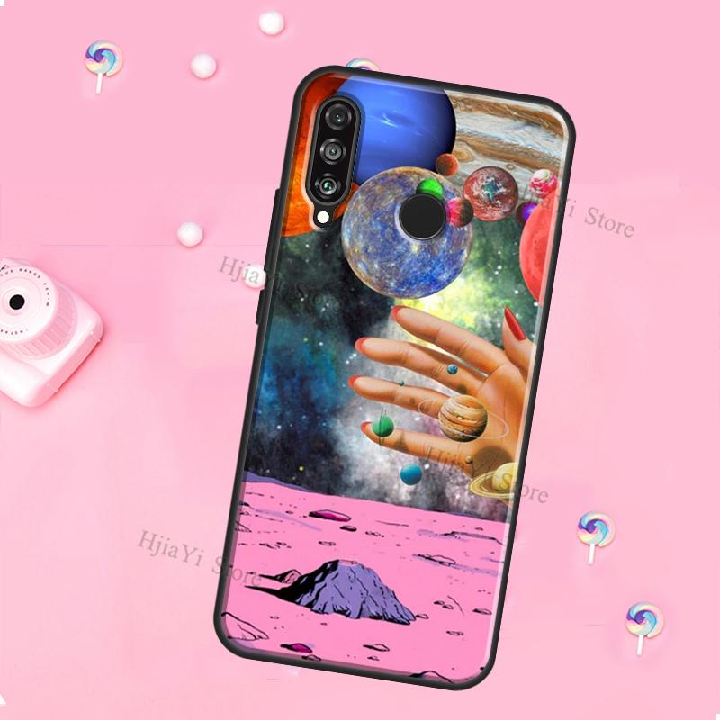 Magischer Weltraumplanet Für Huawei Honor Magic 5 Lite X8 X9 X8a X9a 50 70 P20 P30 P40 P50 P60 Pro P Smart 2019 Hülle