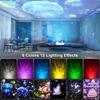 Lumină de noapte LED cu stele, Proiector Lumină Stele Ocean Potrivită Pentru Cadou de Ziua de Naștere Crăciun Decor Dormitor Albastru
