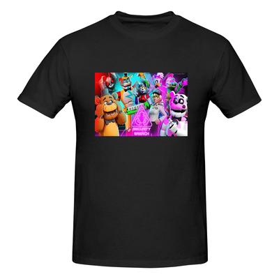 Funny FNAF 1 Unisexs Tshirt Printed Tops Are Loose and Slim Fit Womens Tshirts