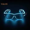 Trådlösa LED-glasögon som lyser i mörkret Neon Rave-glasögon för bar födelsedagsfest DJ scenframträdande cosplay