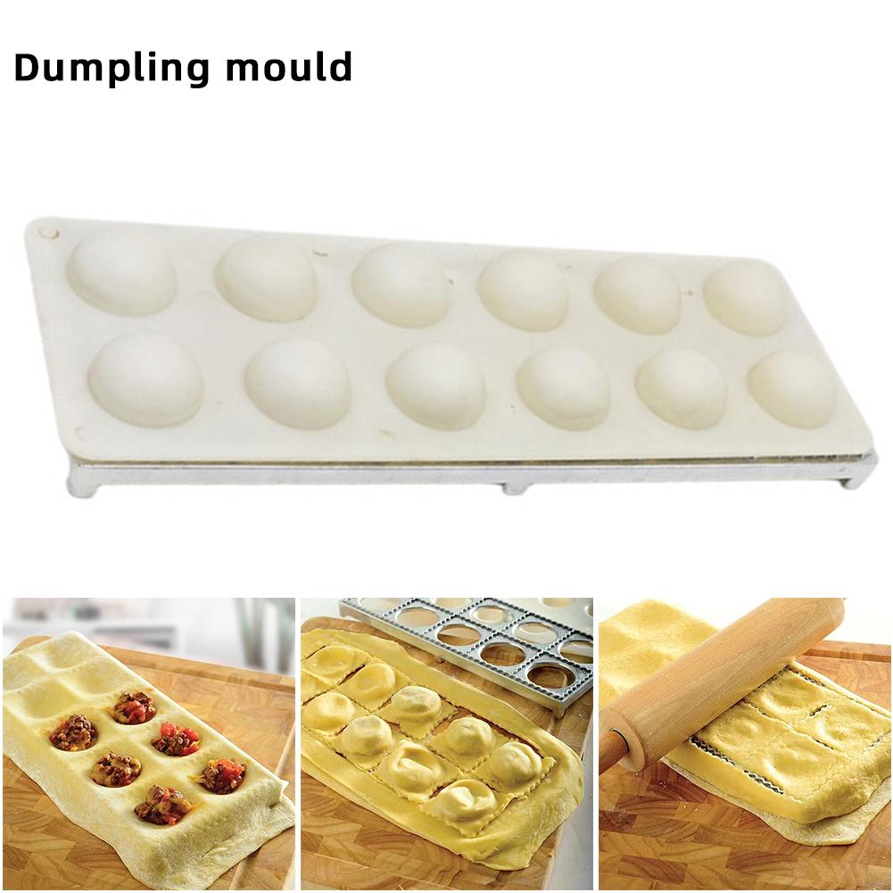 12 Hole Italian Dumpling Mold DIY Dumpling Wrapper Mould For Kitchen Cooking