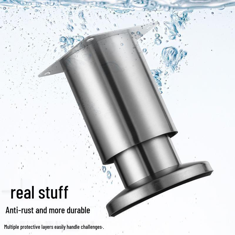 Adjustable Thickened Stainless Steel Table and Sofa Support Legs