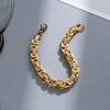 Bracelet for Men Stainless Steel Chain Jewelry, Hypoallergenic Gift & Party Punk Bangles Accessories 3 Types Color
