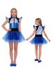Halloween KI Farbwechselndes Eltern-Kind Cosplay-Kleid - Sci-Fi Partykostüm für Kinder