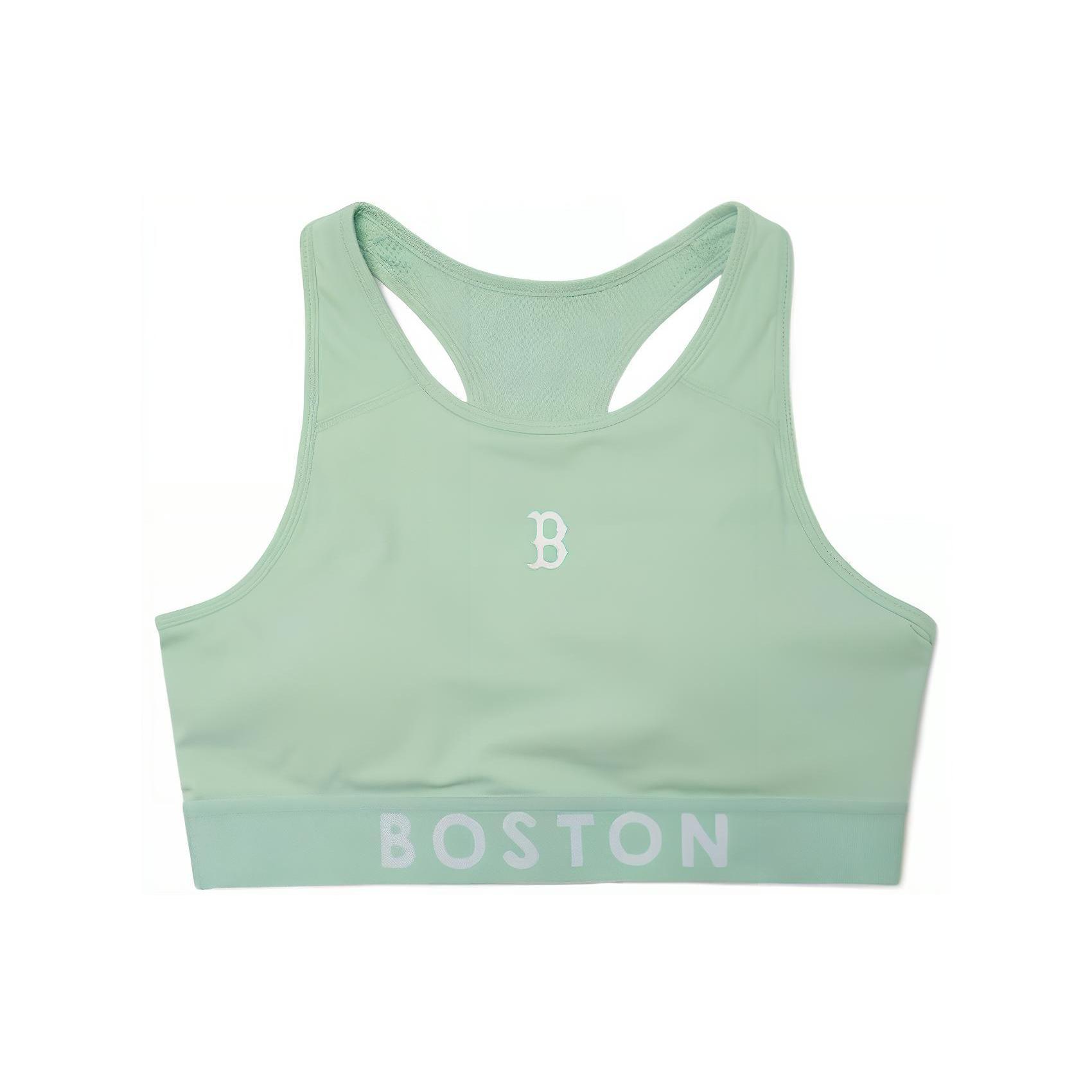 

New MLB Sleeveless Sports Shirts Women s Green 3FTK07023-43KAL S