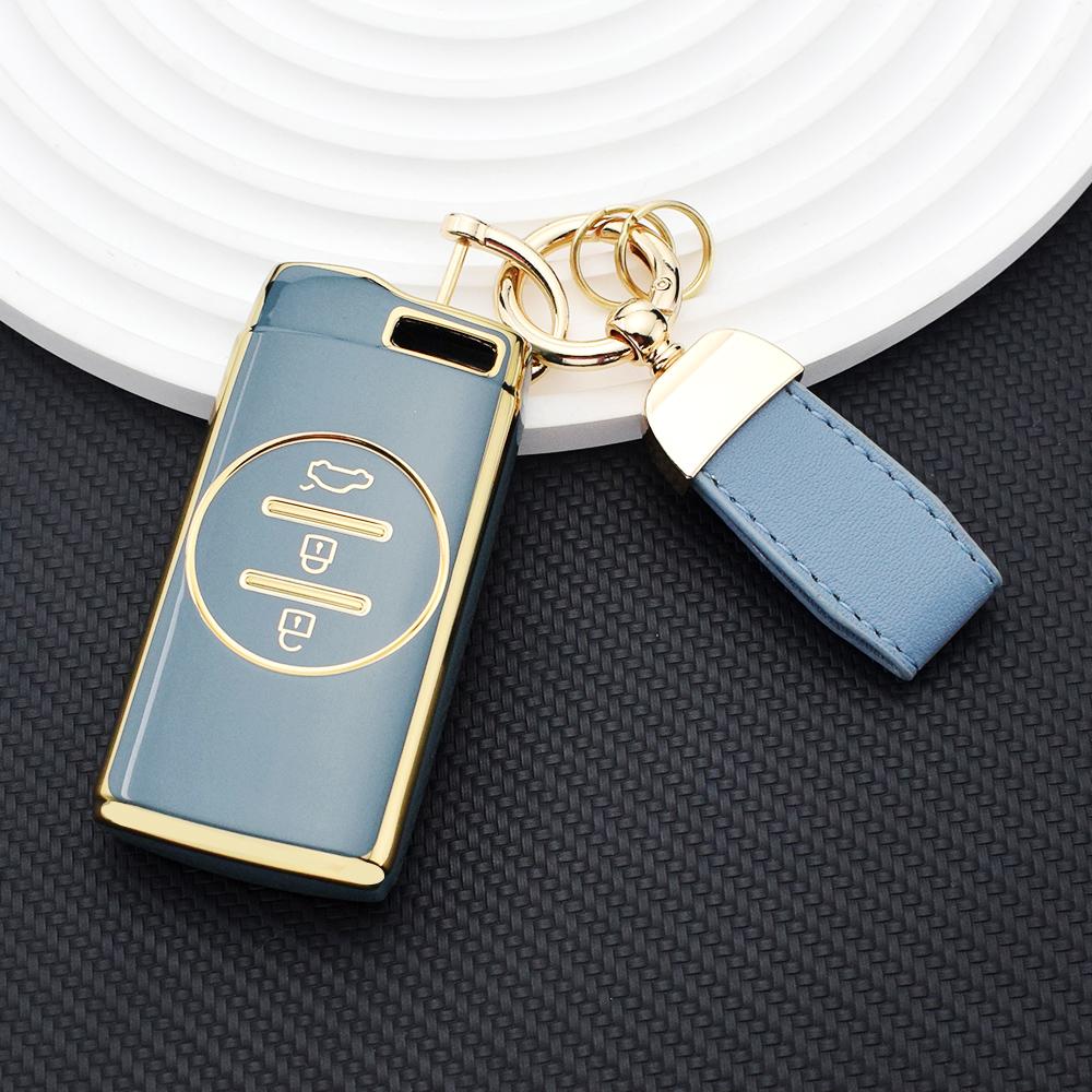 TPU Car Key Remote Case Cover For Chery Tiggo 4 5X 7 Pro 8 Exeed Txl Tx Lx Fashion Shell Fob Holder Protector Auto Accessories