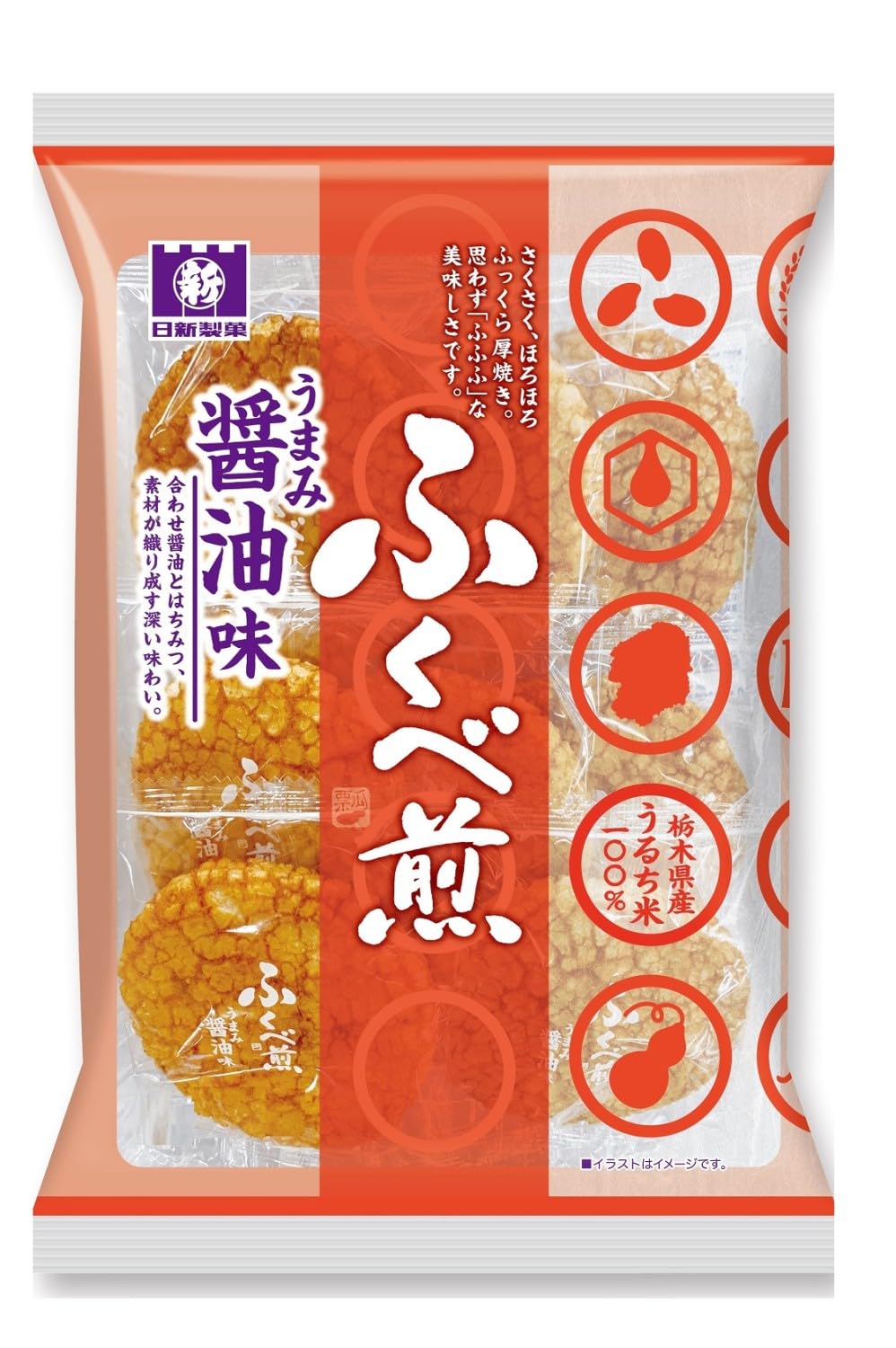 

Соевый соус Nissin Seika 7 ломтиков x 6 пакетиков, обжаренный в соусе Фукубэ