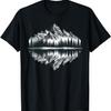Mountain Landscape Reflection Forest Outdoor Wildlife T-Shirt