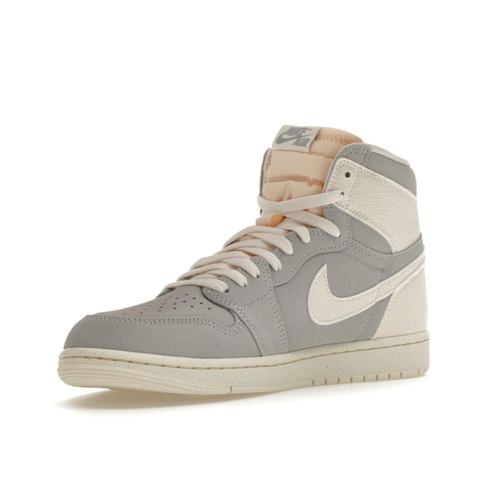 Air Jordan 1 Retro High OG Craft Ivory Unisex Sneakers Green Sea-Glass Pale-Ivory FD8636-011