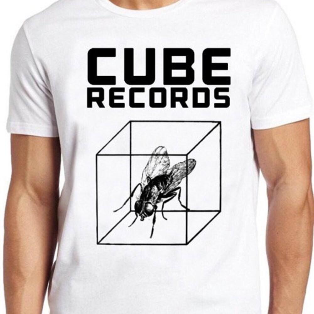 

230GSM 100% Cotton T-Shirt Cube Records T Shirt Logo Record Labe Music Pop Rock Cool Gift Tee 310