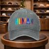 Unisexs Colorful HuUnisex Letter Baseball Cap Outdoor Fashion Adjustable Casual Hat Urban Style Lightweight Fashionable Duckbill