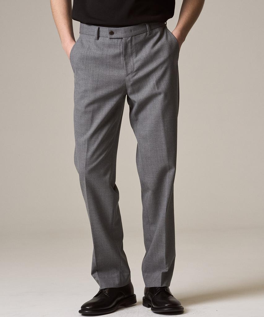 Laijeuaenbillou W265 Woolithic Everyday Classic Standard Slacks Light Grey