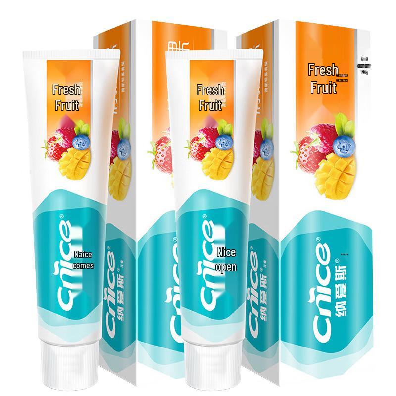 Nice Fresh Fruit Toothpaste (2 x 120g)