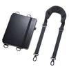 SANWA SUPPLY PDA-IPAD1712BK Shoulder Strap Case with Stand for iPad Air (2020) and 11-inch iPad Pro