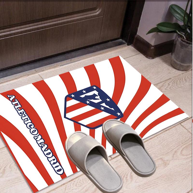 Tapis Motif Club de Football, Tapis Intérieur/Extérieur, pour Pique-nique, Salle de Jeux, Chambre à Coucher, Bureau, Salon, Tapis Décoration de Maison, Cadeau d'Anniversaire